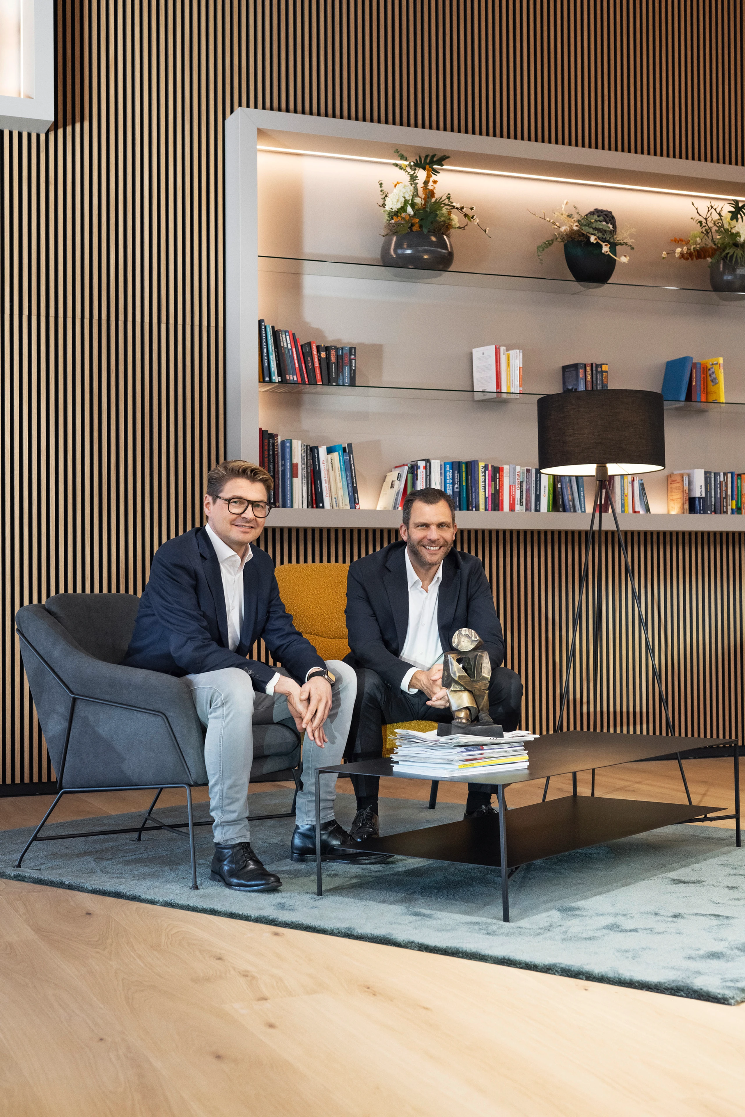 Wilfried Weitgasser, Porsche Austria Geschäftsführer und Andreas Martin, Geschäftsführer der Porsche Media & Creative