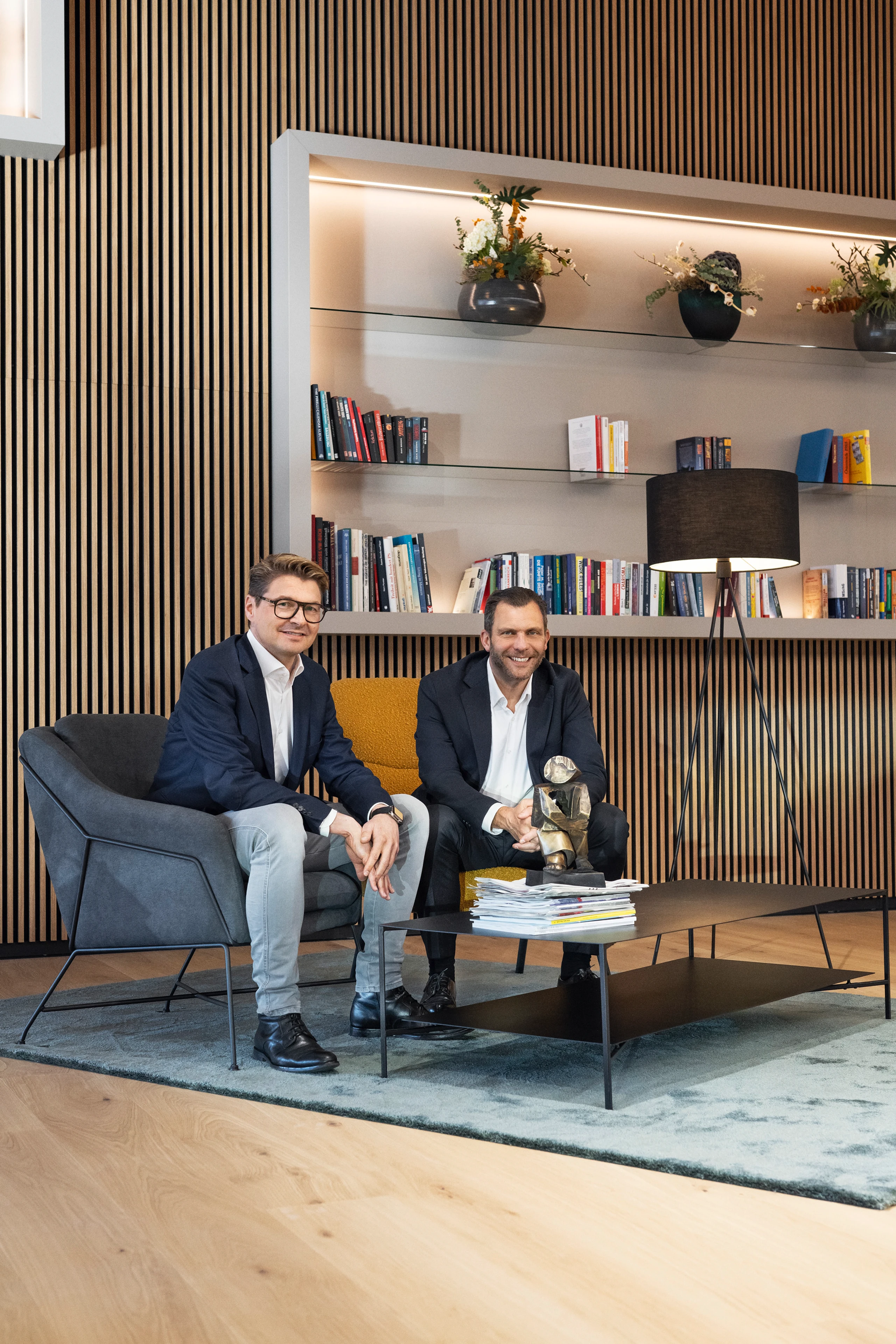 Wilfried Weitgasser, Porsche Austria Geschäftsführer und Andreas Martin, Geschäftsführer der Porsche Media & Creative