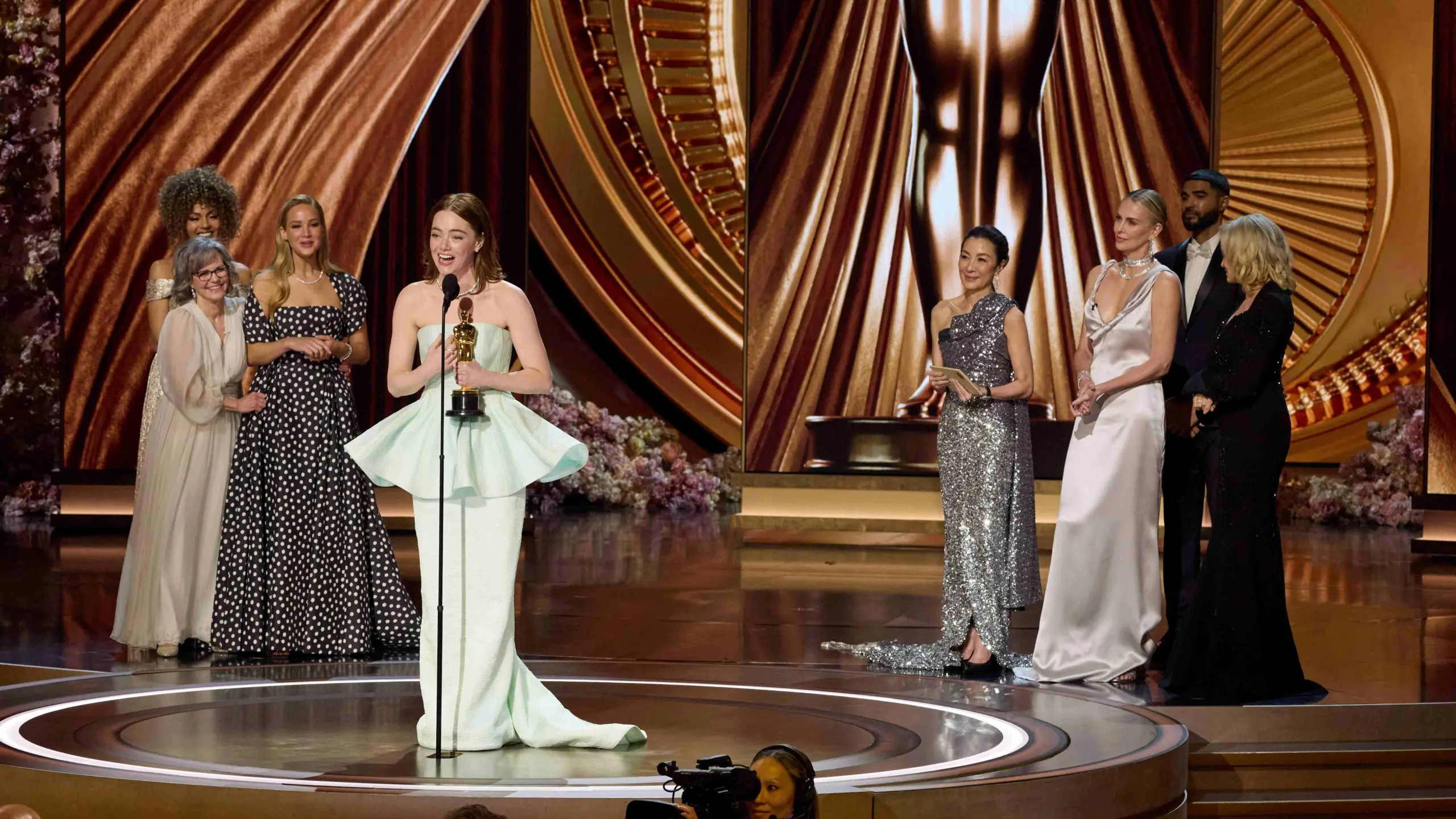 Emma Stone bei der Oscar-Verleihung