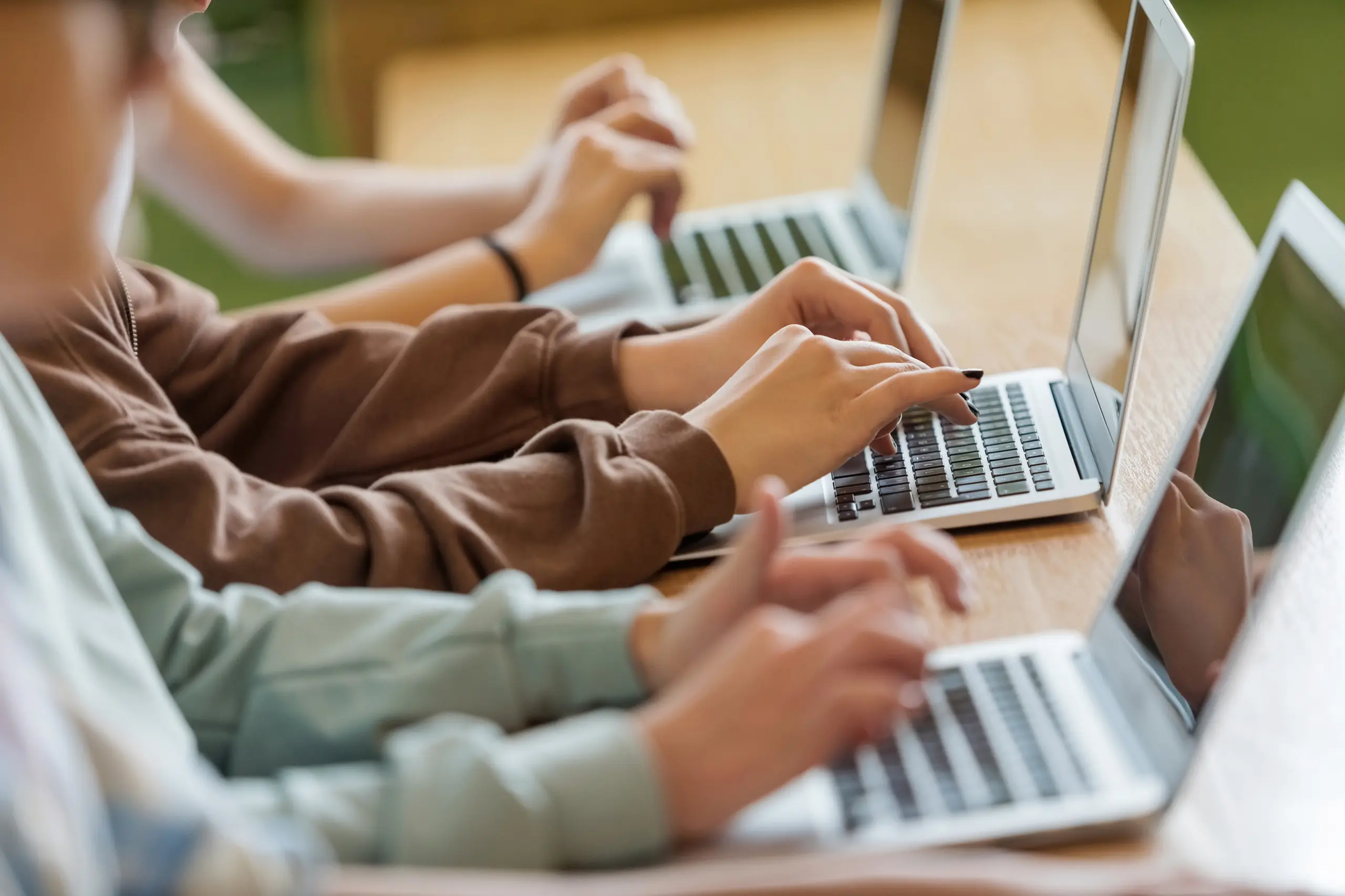 Schüler am Computer