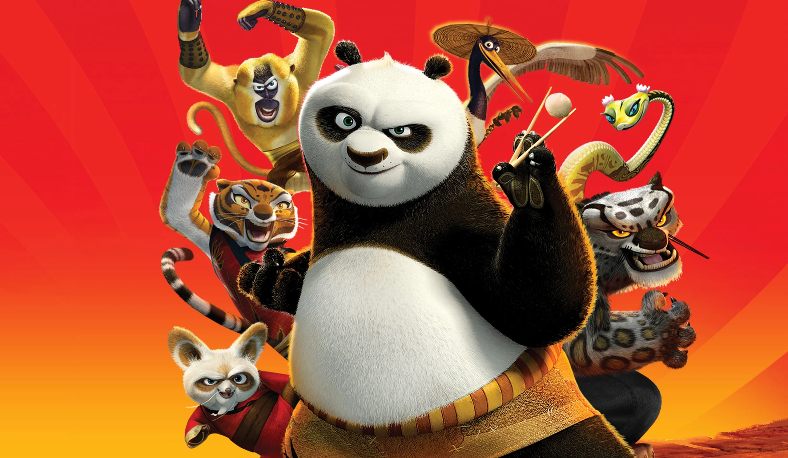 Szene aus dem Film „Kung Fu Panda“ (2008)