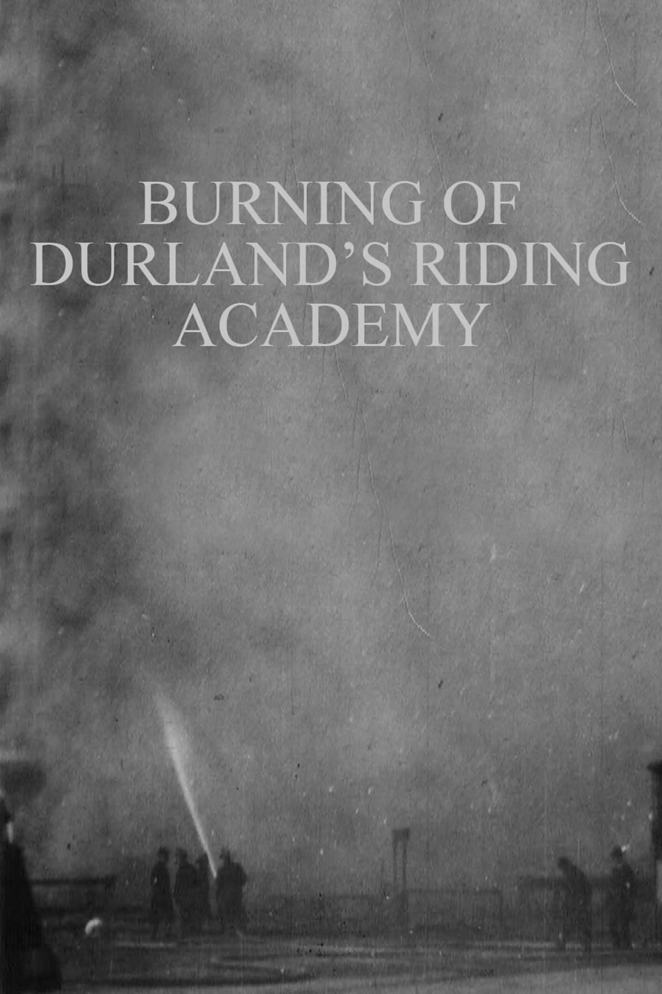 Burning of Durland's Riding Academy