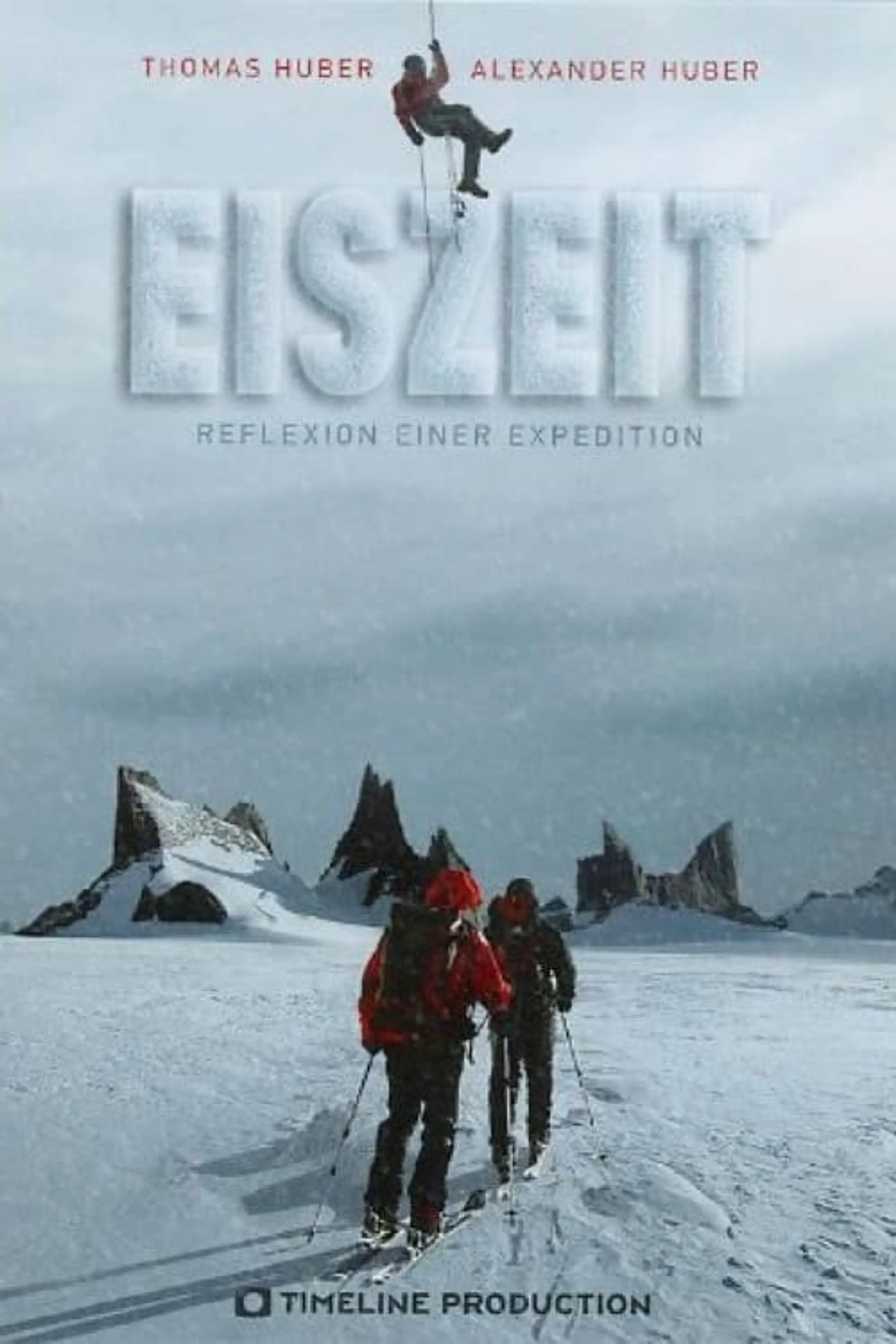 Eiszeit -Reflexion einer Expedition