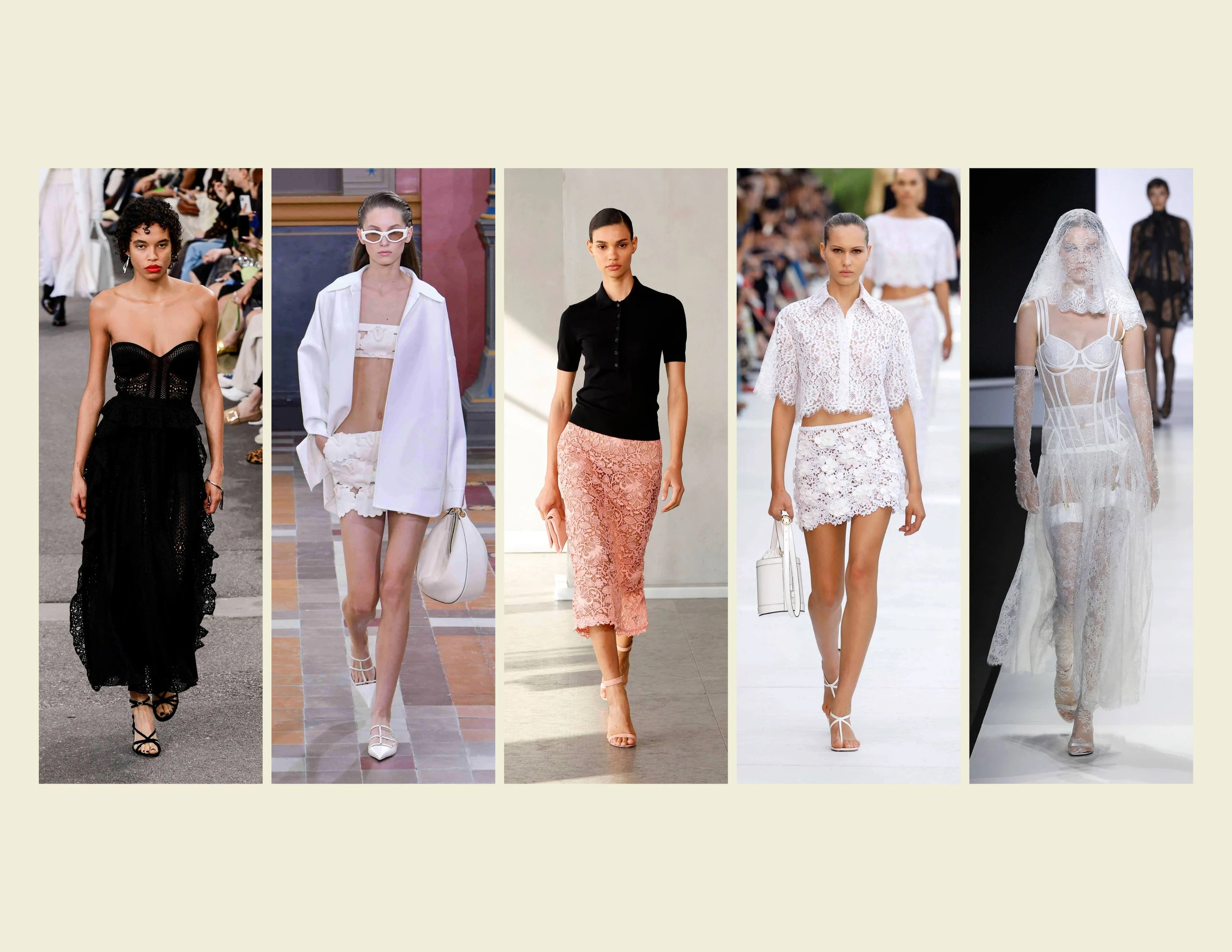 Spitzenrock Modetrend