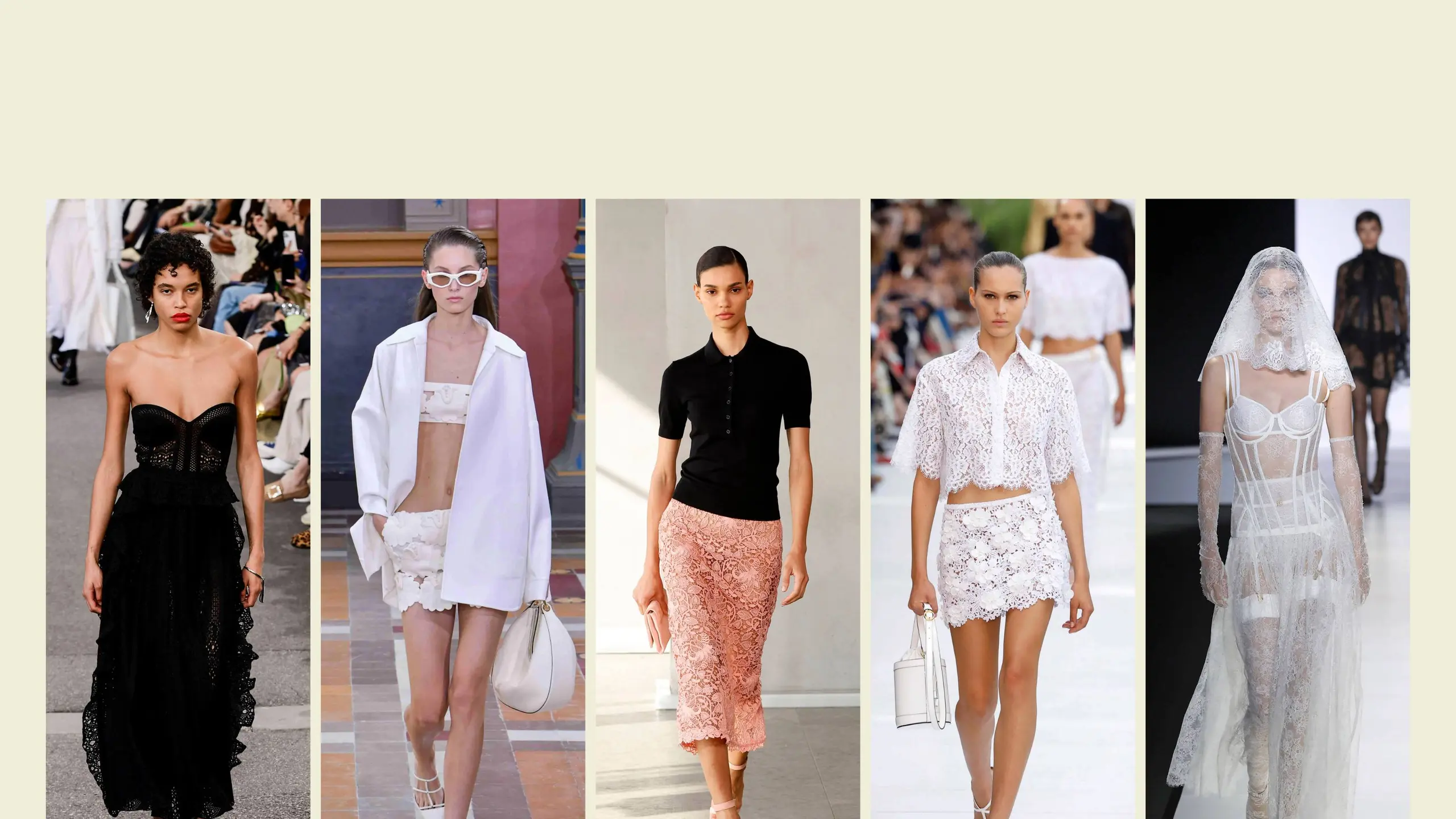 Spitzenrock Modetrend