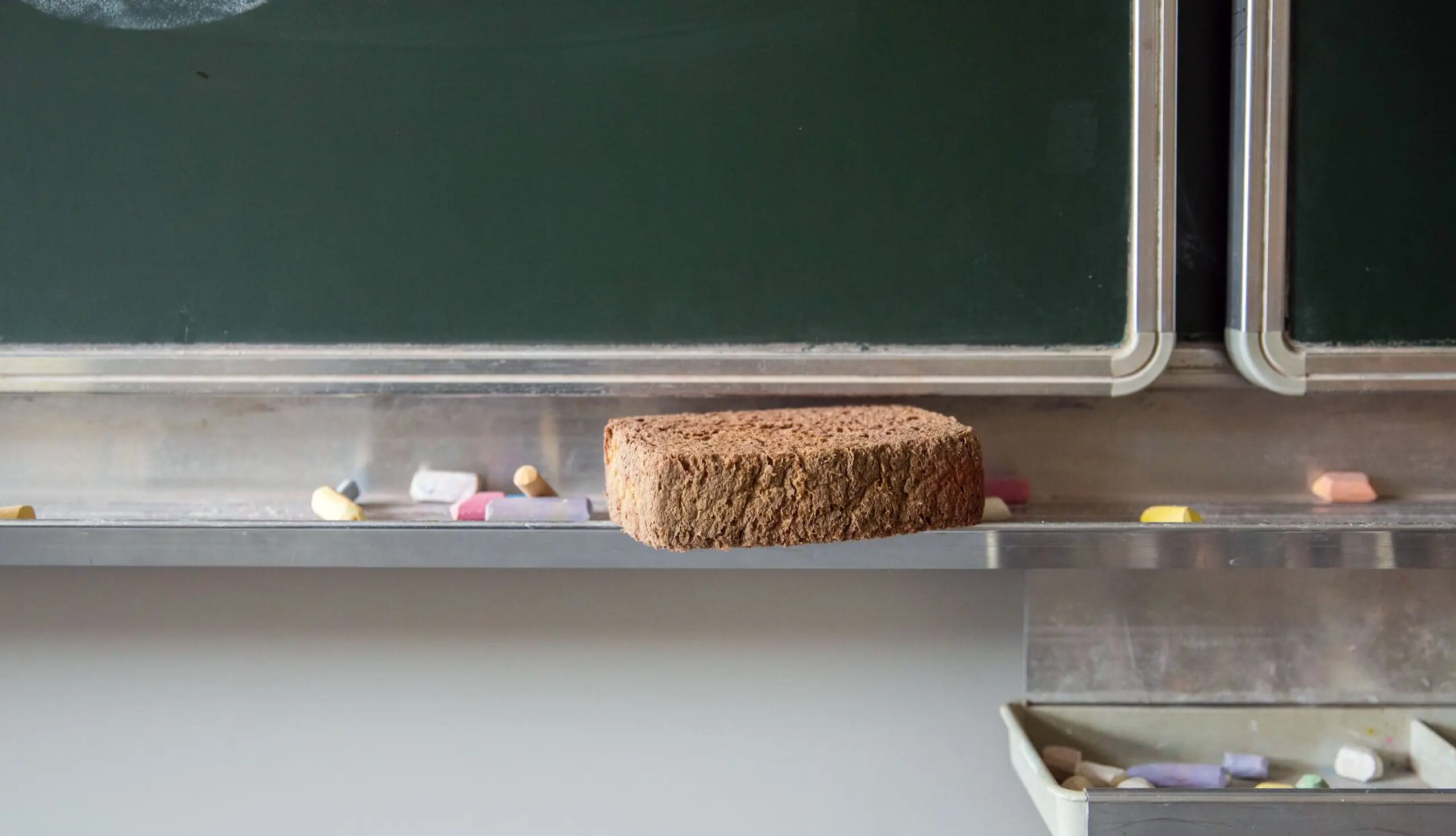 Die Tafel in einer Schule