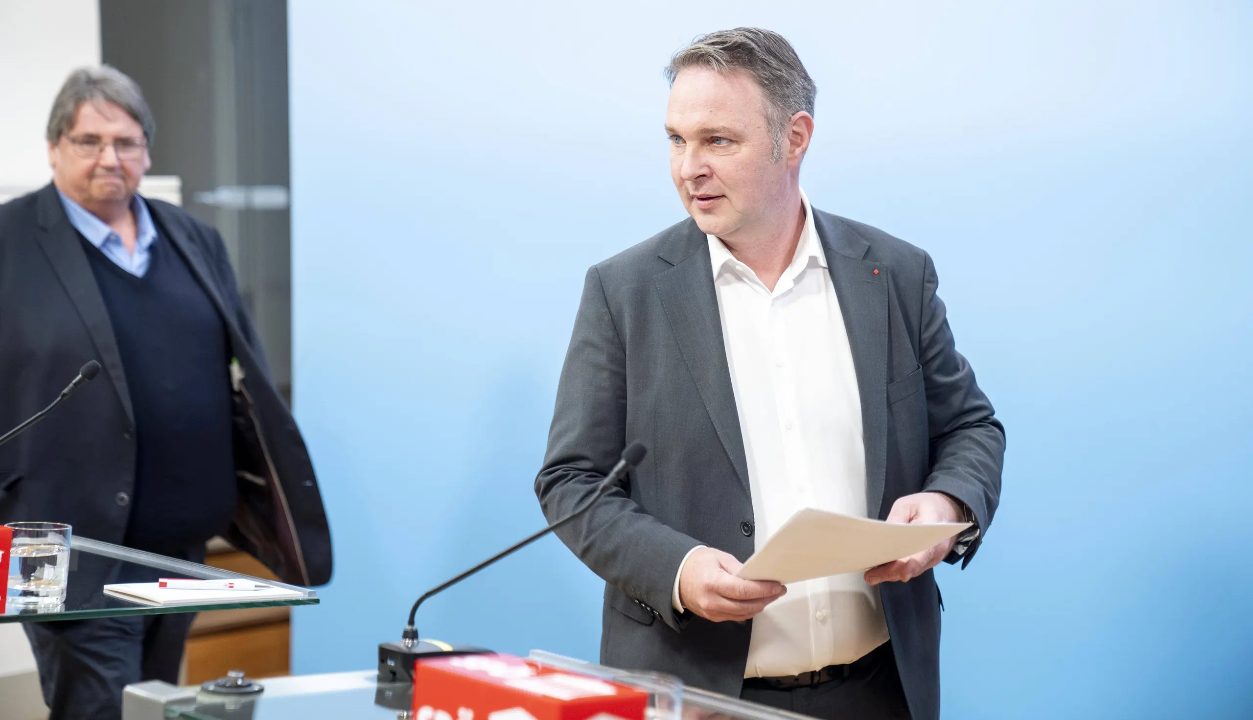 Andreas Babler und SPÖ Sozialsprecher Josef Muchitsch