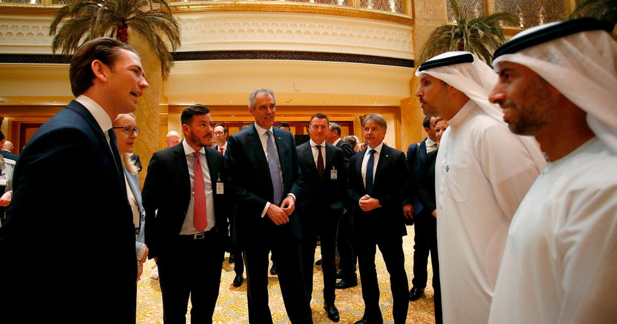 Benko und Kurz auf Besuch im arabischen Raum