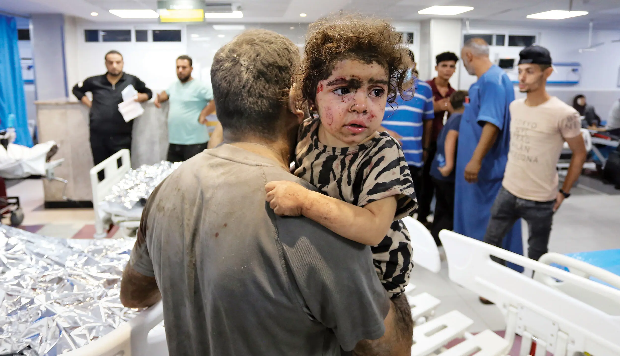 Das al-Schifa-Krankenhaus war lange Zufluchtsort für Menschen, die bei Luftangriffen auf den Gazastreifen verletzt wurden.