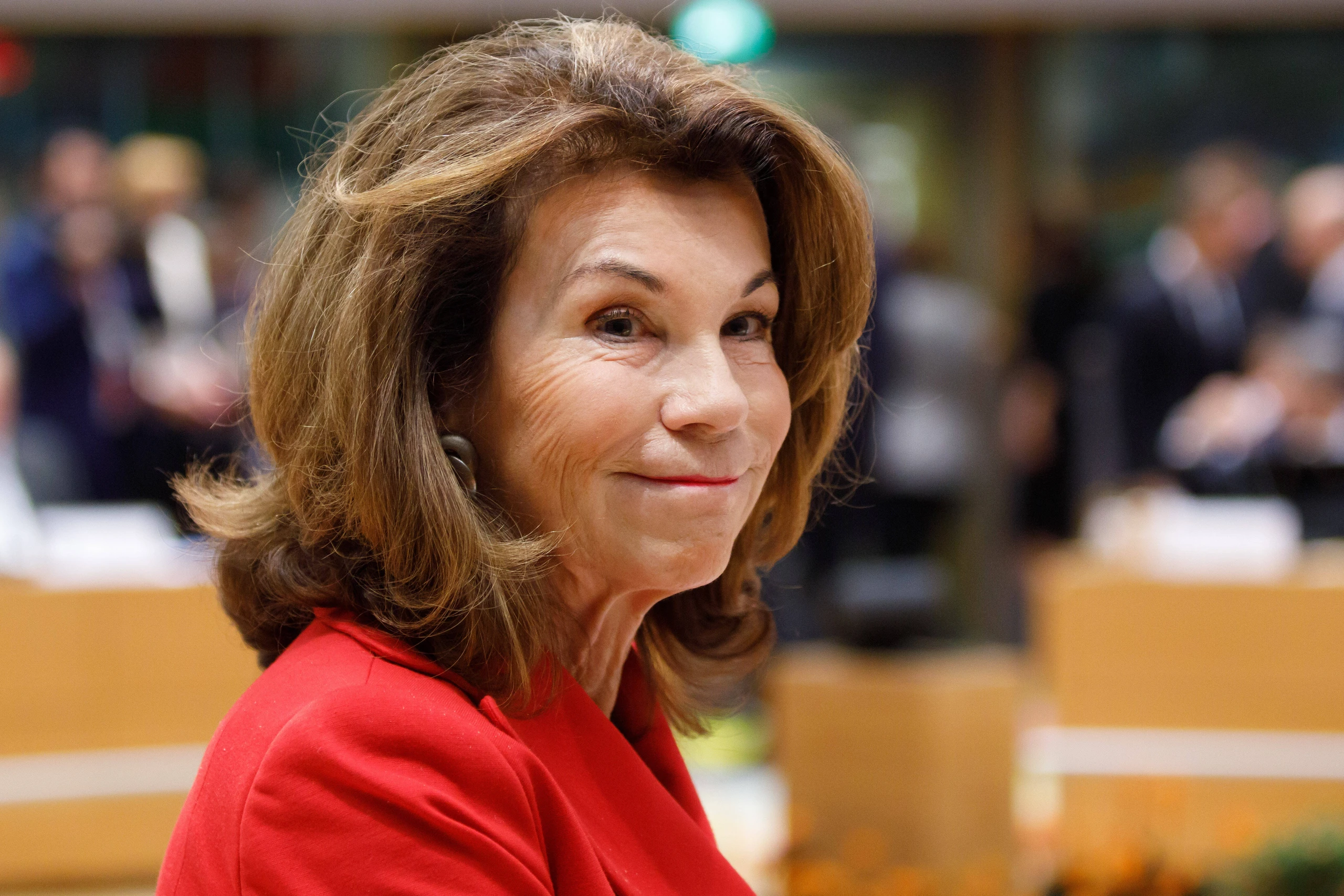 Brigitte Bierlein in Brüssel 2019