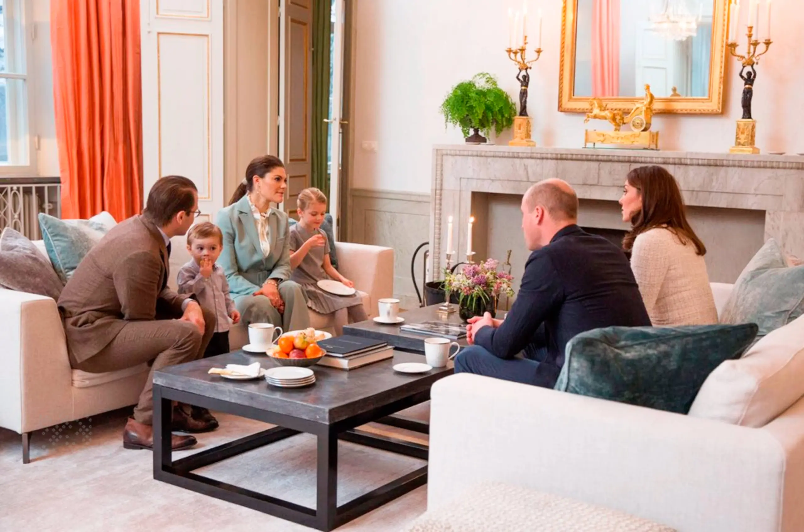 William und Kate zu Gast bei den Schweden-Royals