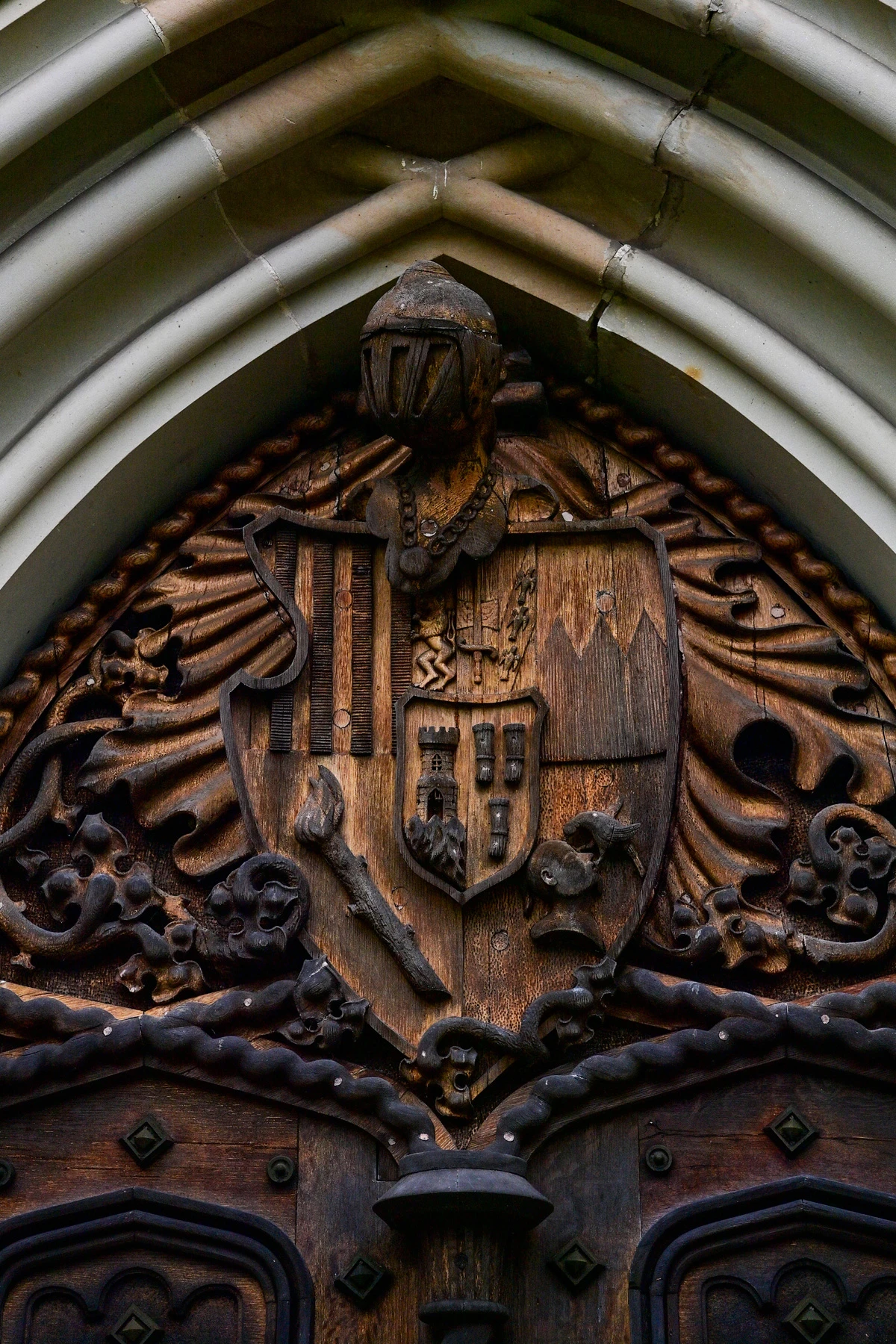 Das Wappen der Familie Schwarzenberg.
