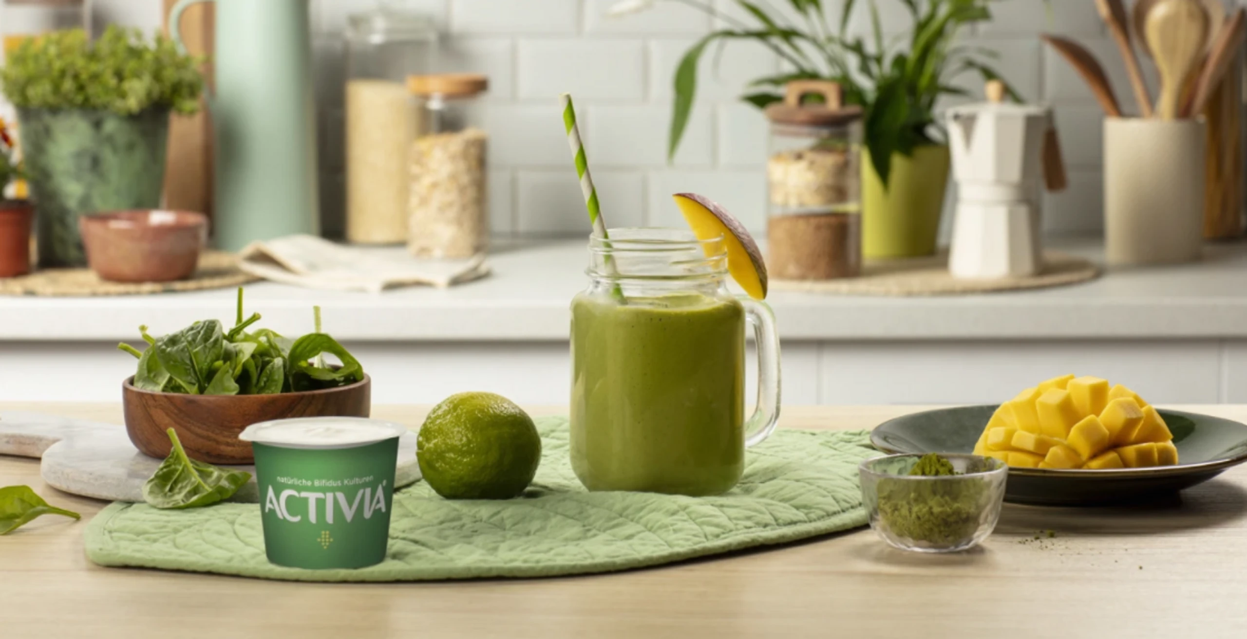 © Activia Blurred image background