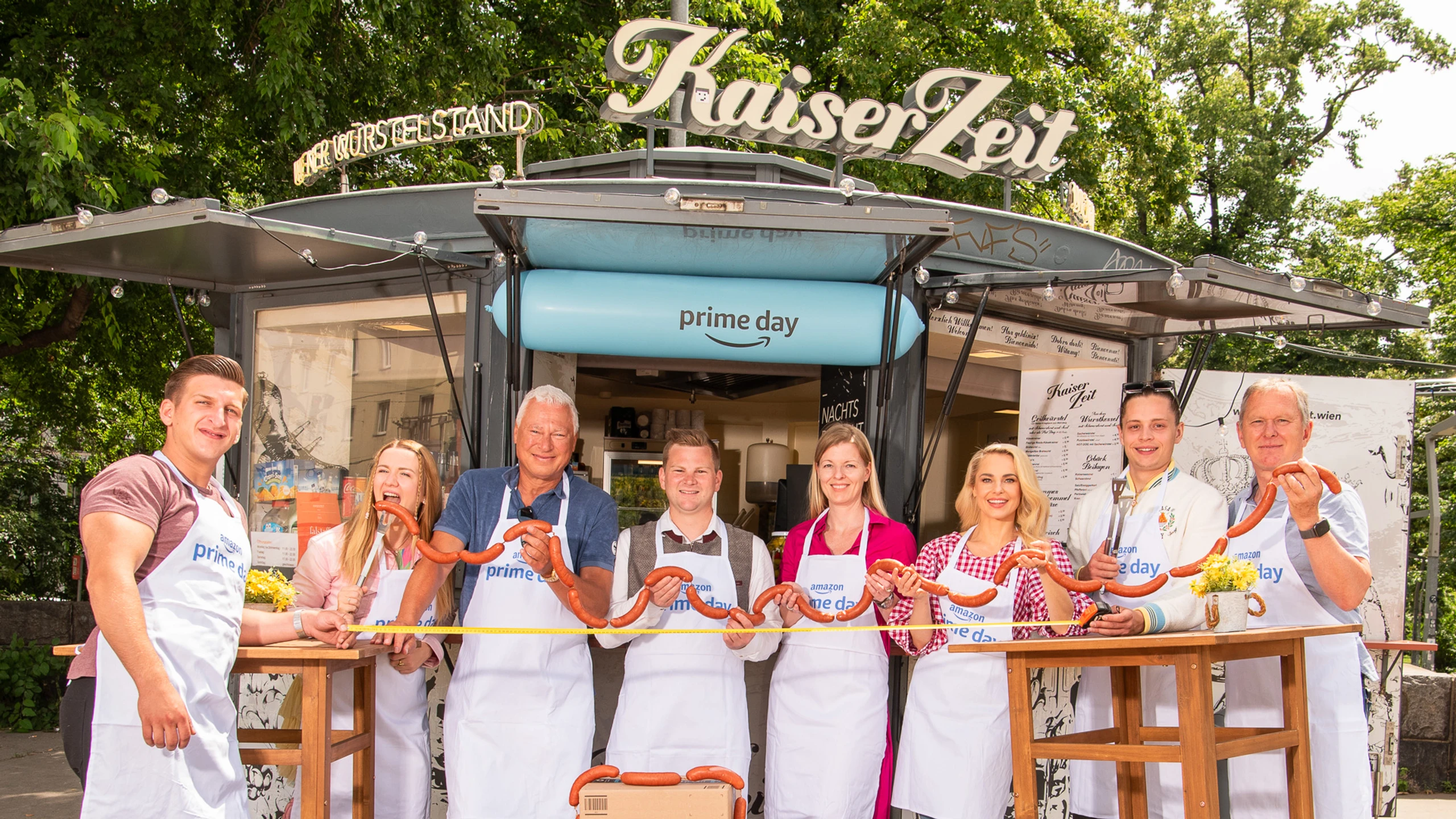 Hol Dir zum Prime Day Deine gratis Prime-Wurst am Würstlstand