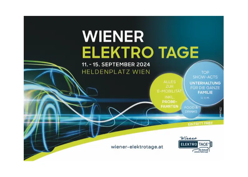 Wiener Elektro Tage: Top E-Mobility-Event im Herzen Wiens [Programminfo]