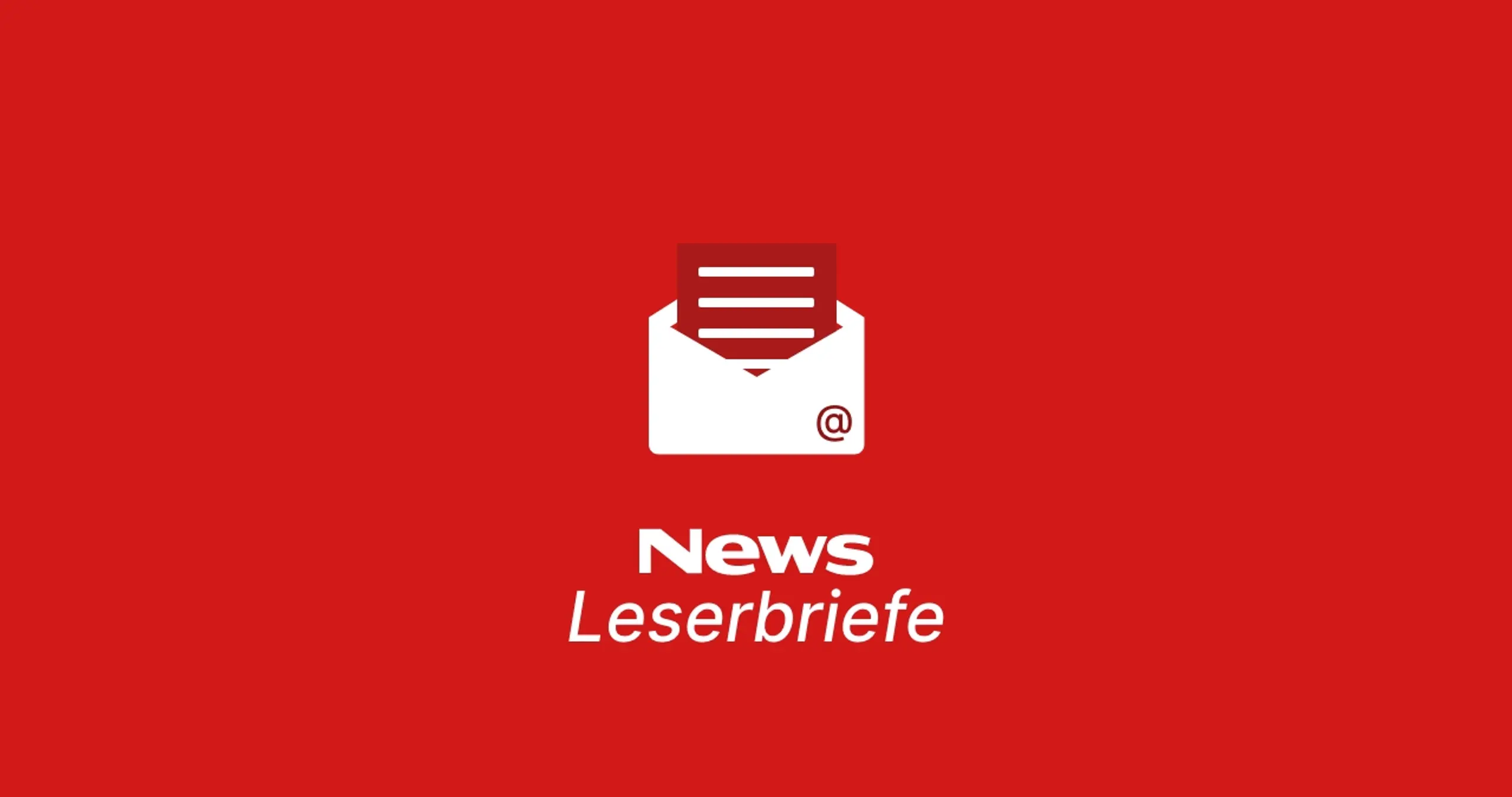 Ein treuer Leser korrespondiert mit News