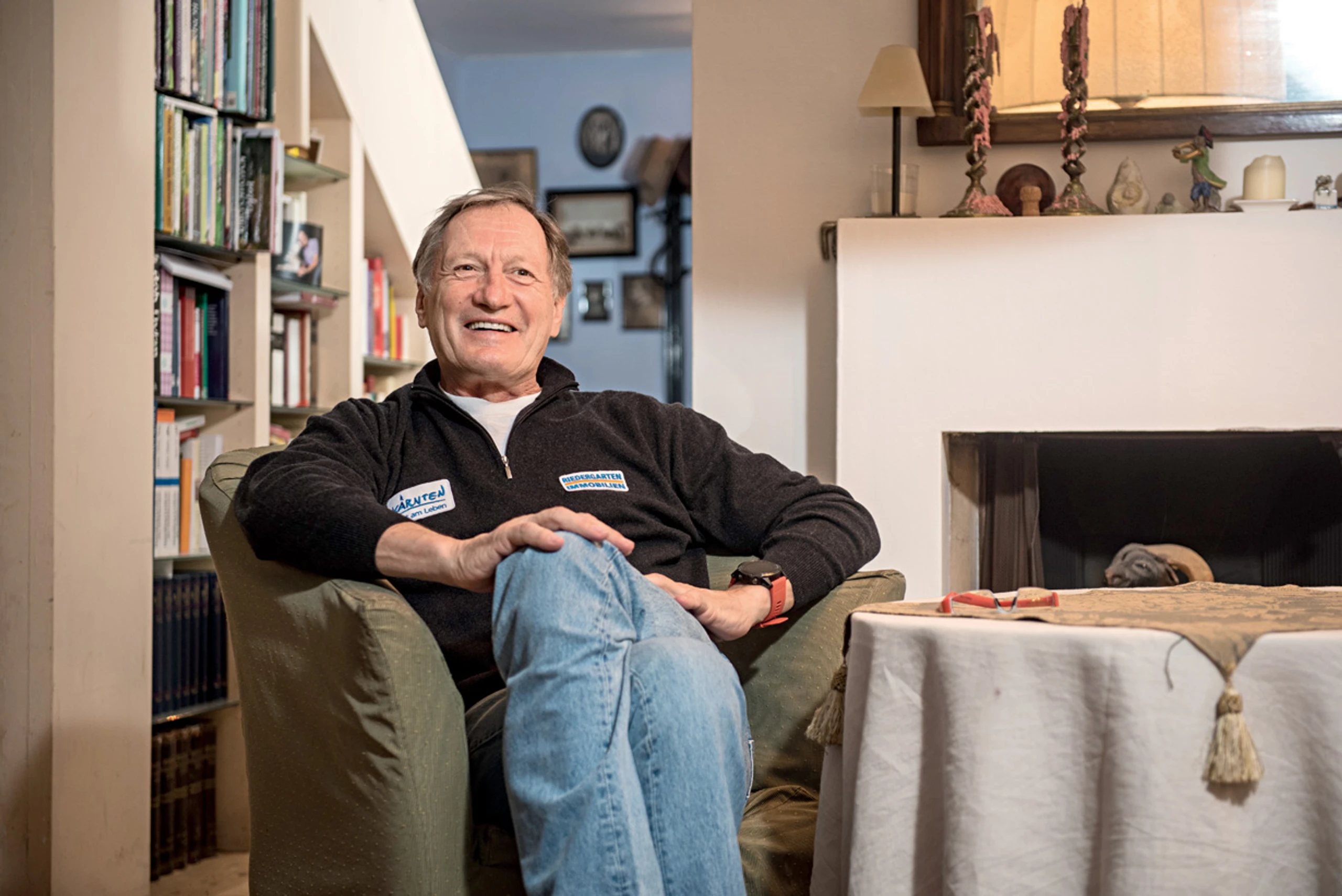 Franz Klammer im Interview mit News, 2018.