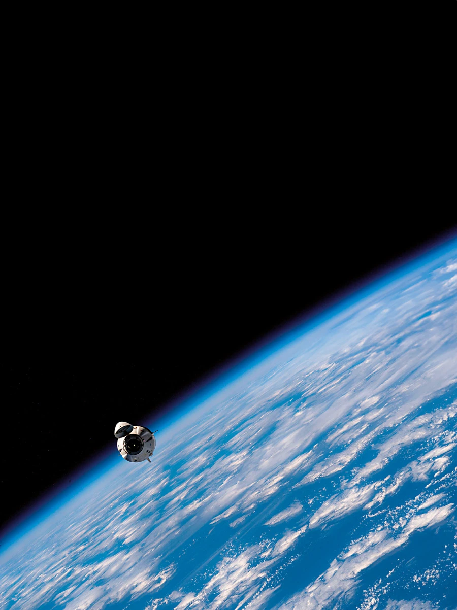 Weltraumflug mit SPACE X