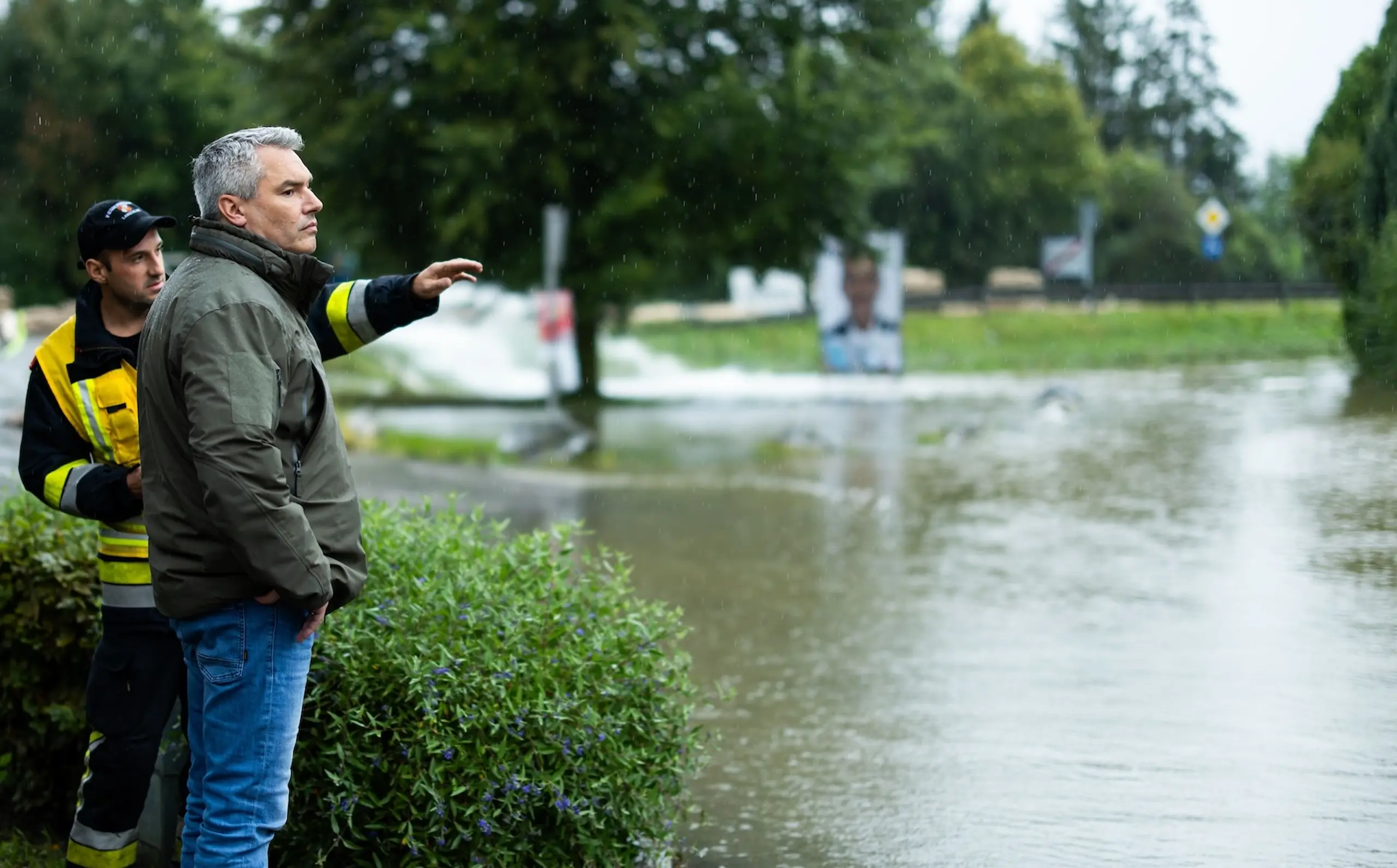 Wie das Hochwasser die Wahl beeinflusst