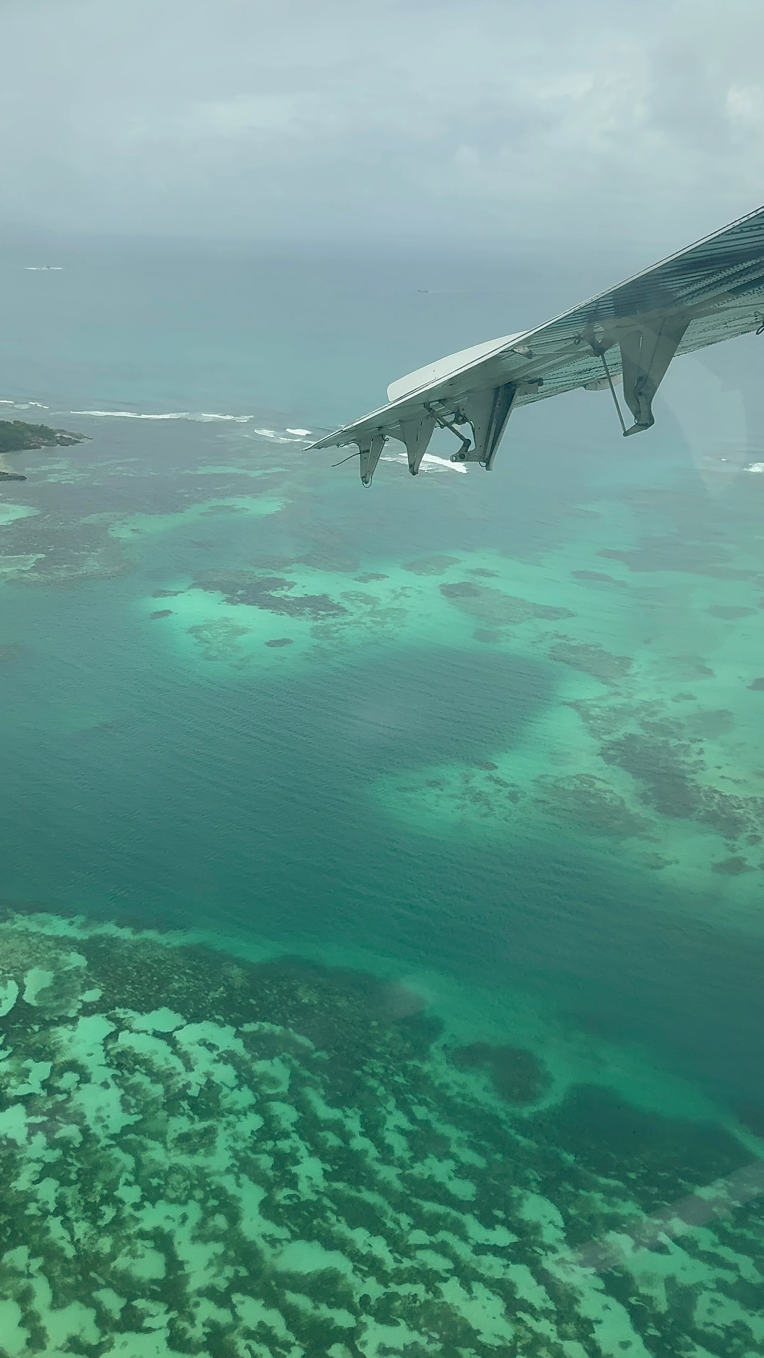 © Jennifer Hauska Flug über die Seychellen