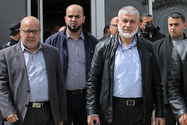 Hamas-Anführer Rawhi Mushtaha (M.) offenbar vor drei Monaten getötet