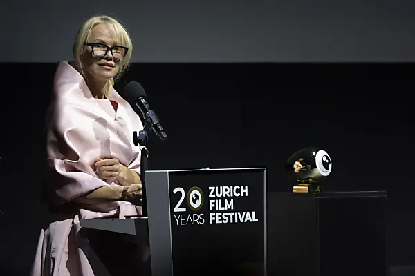 Pamela Anderson beim Zurich Film Festival