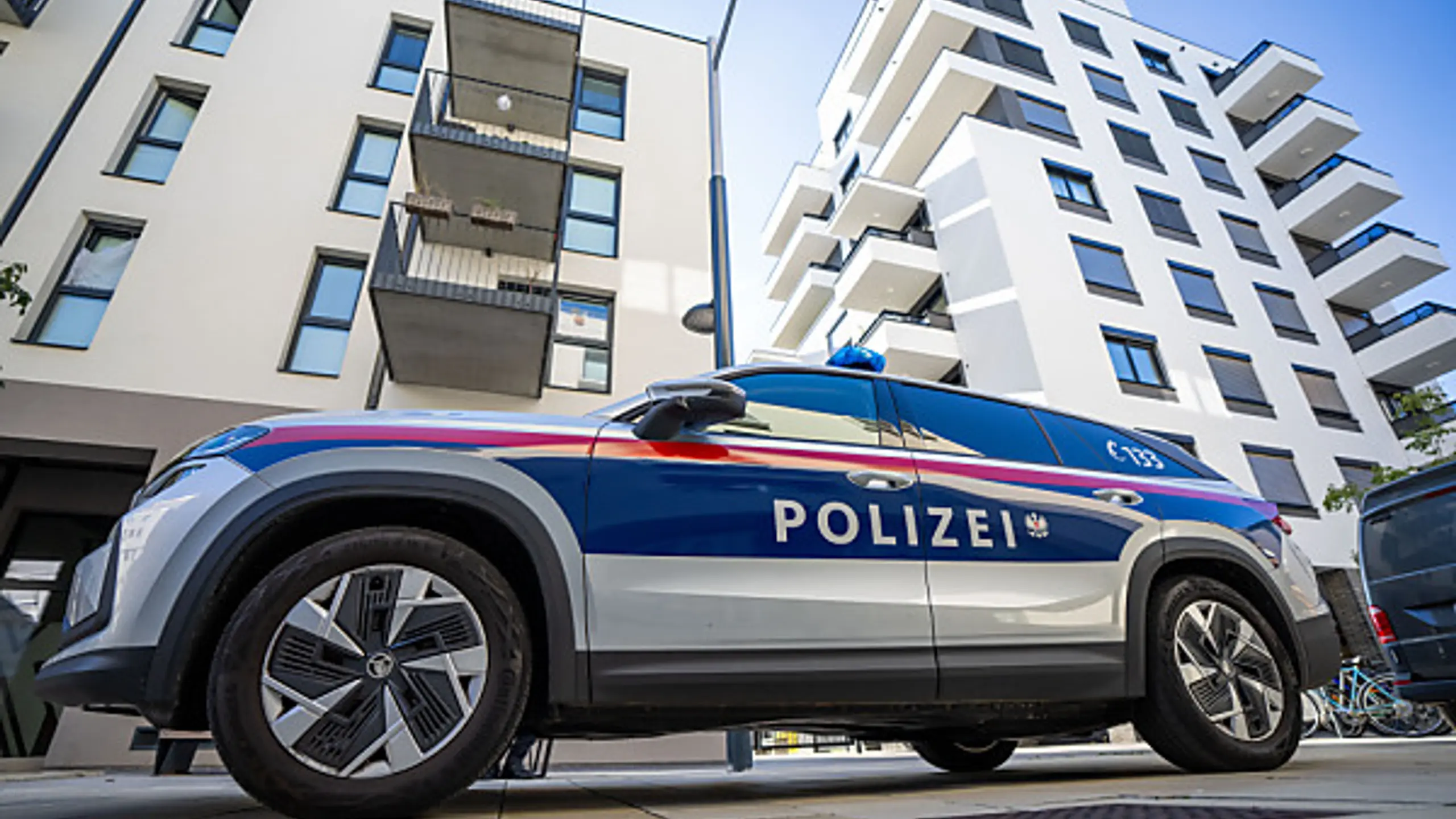 Polizeieinsatz in einem Wohnhaus in Wien-Favoriten