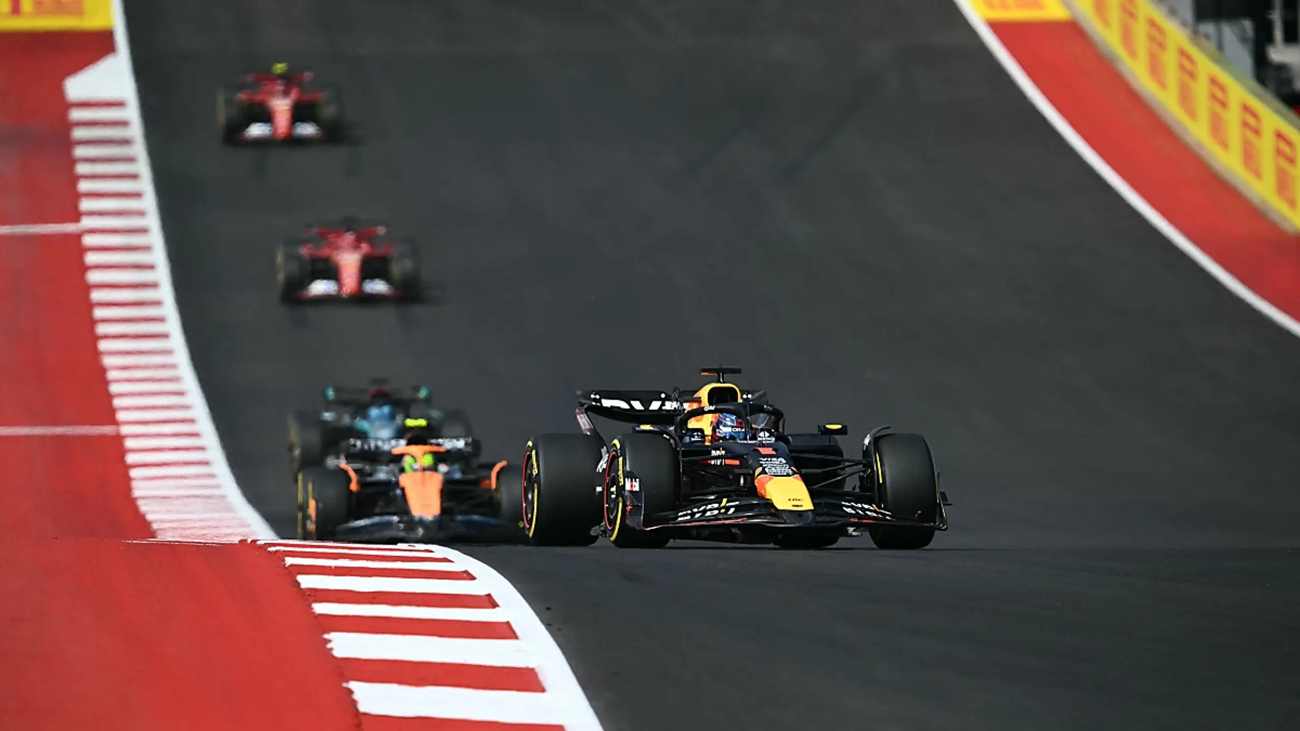 Max Verstappen gewann auch den vierten Sprint dieser Saison