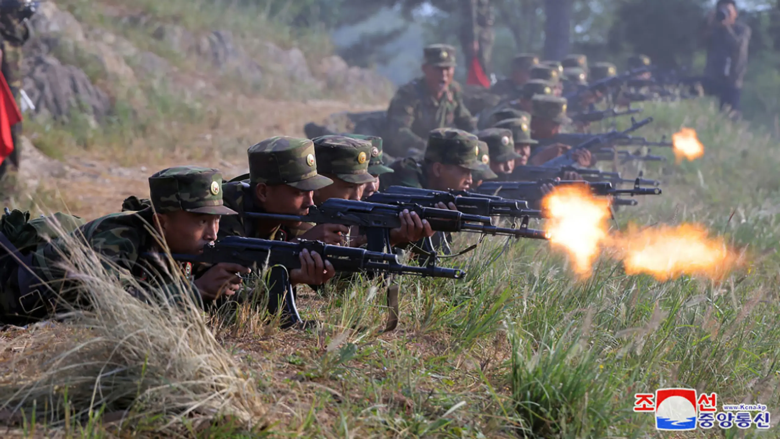 Nordkoreanische Soldaten vor Einsatz in der Ukraine (Archivbild)