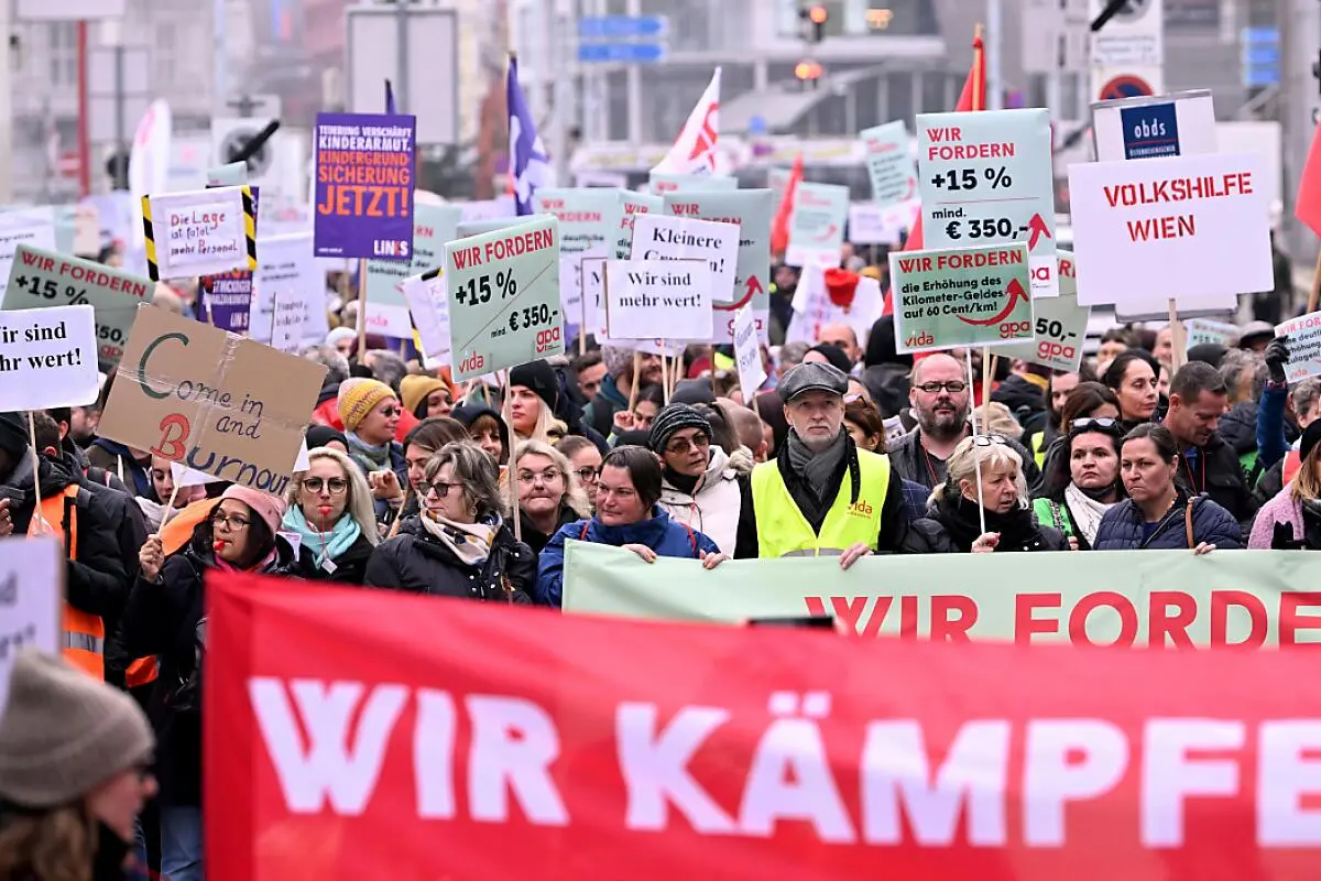 Demos der Sozialwirtschaft sind ein bekanntes Bild