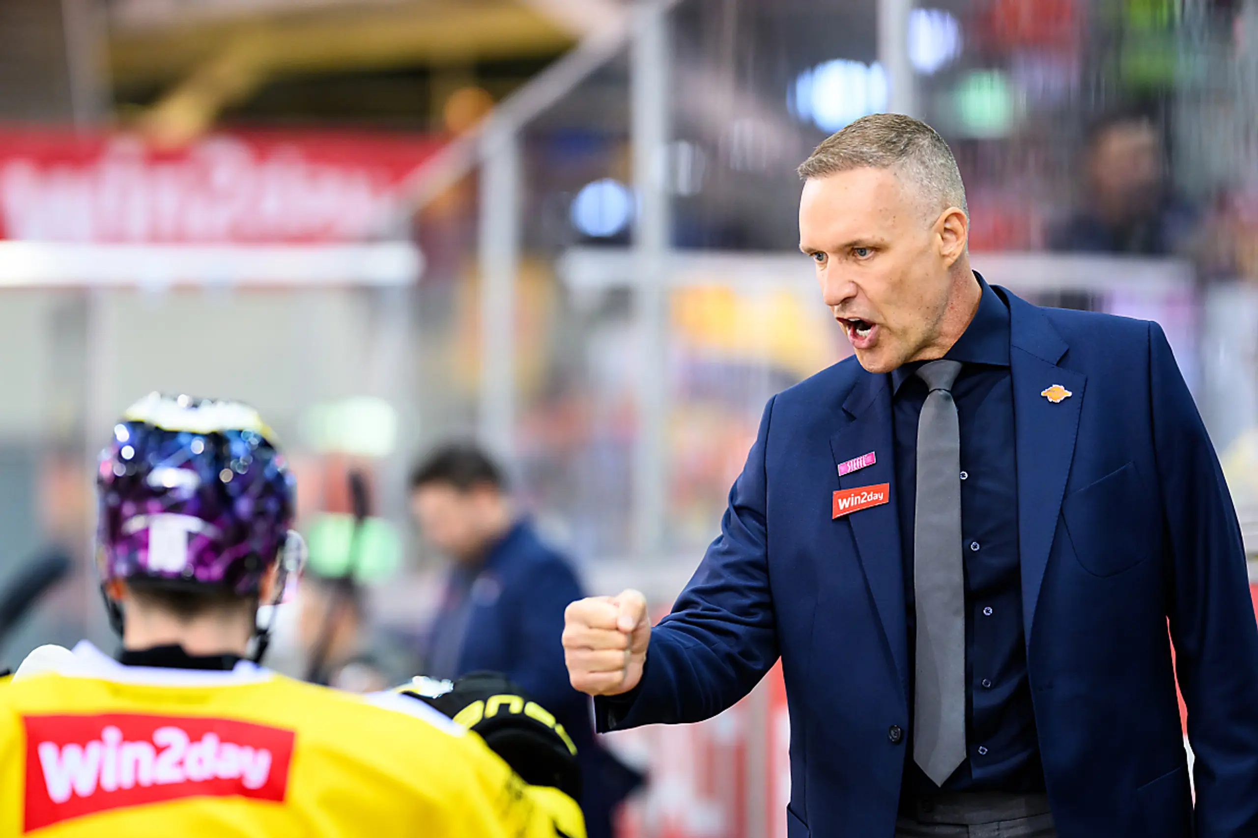 Trainer Gerry Fleming führte die Capitals zum Sieg