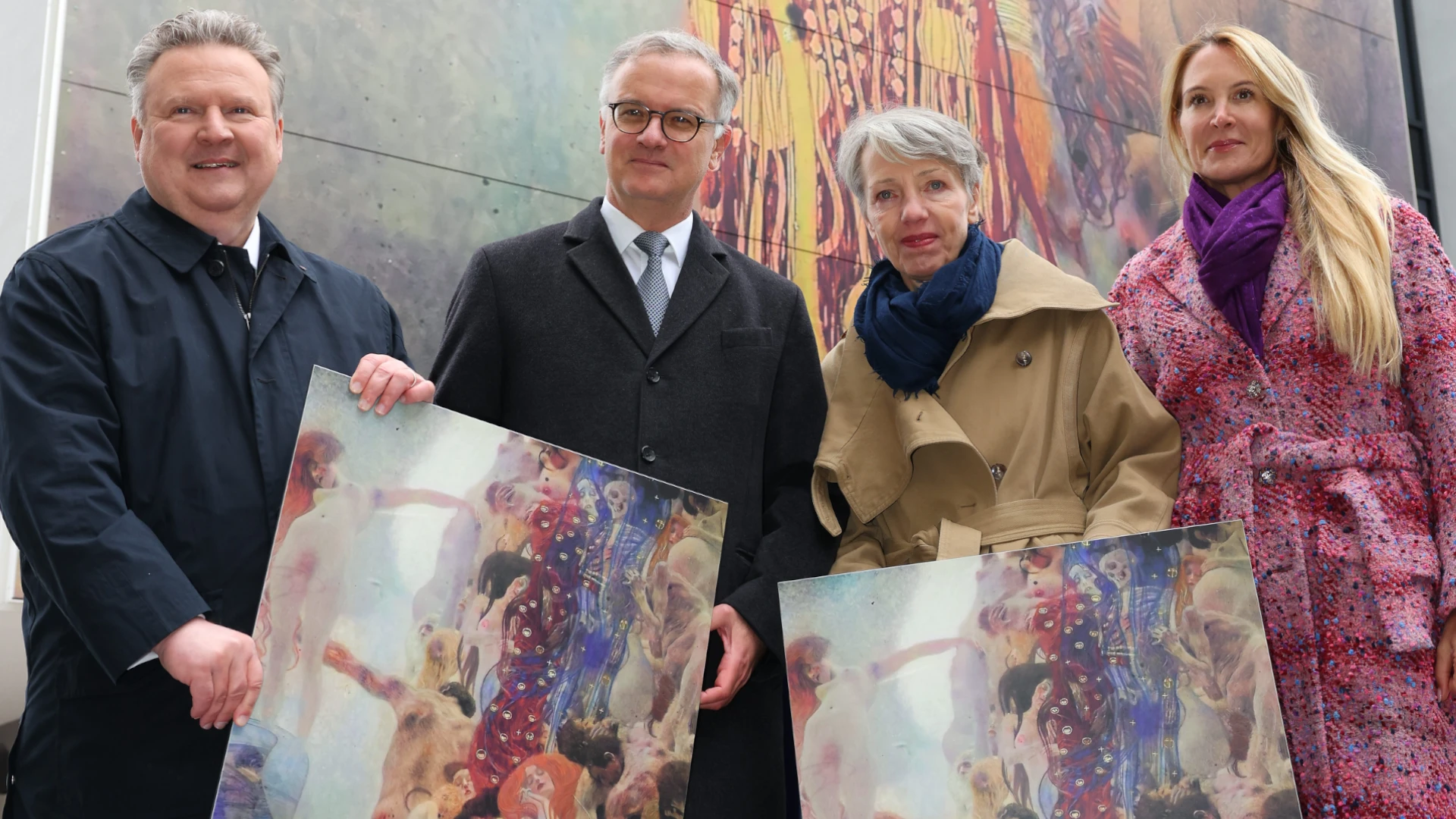 Gustav Klimts „Die Medizin“ kehrt zurück: Fundermax macht verlorenes Meisterwerk an der MedUni Wien erlebbar