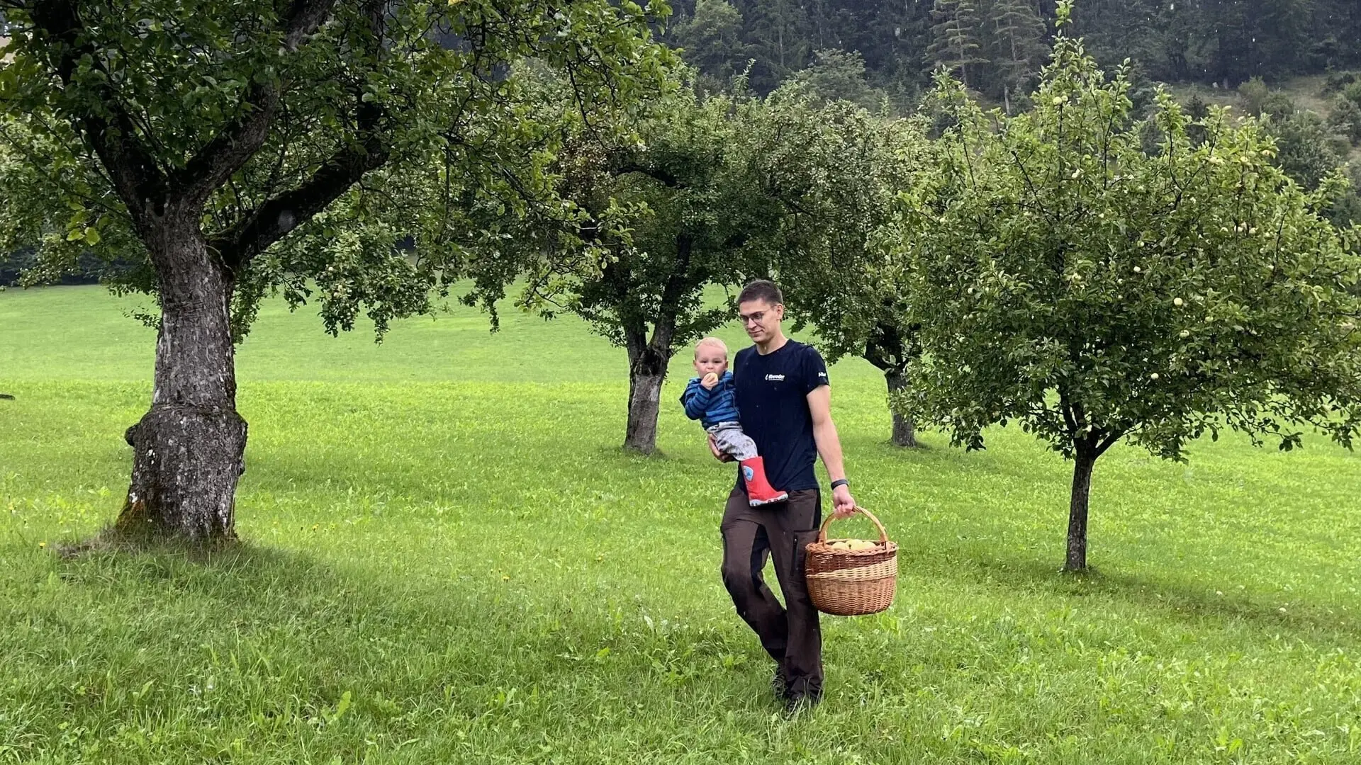 Österreich-Bild am Feiertag