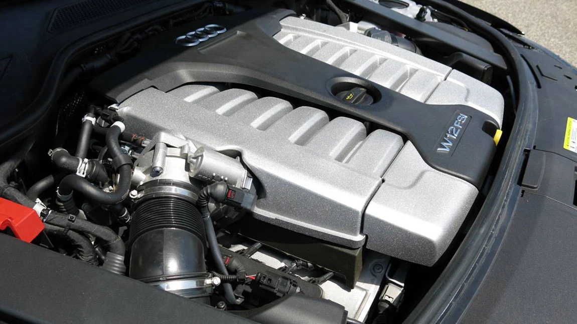 Der 6.3l FSI W12 im A8 L.