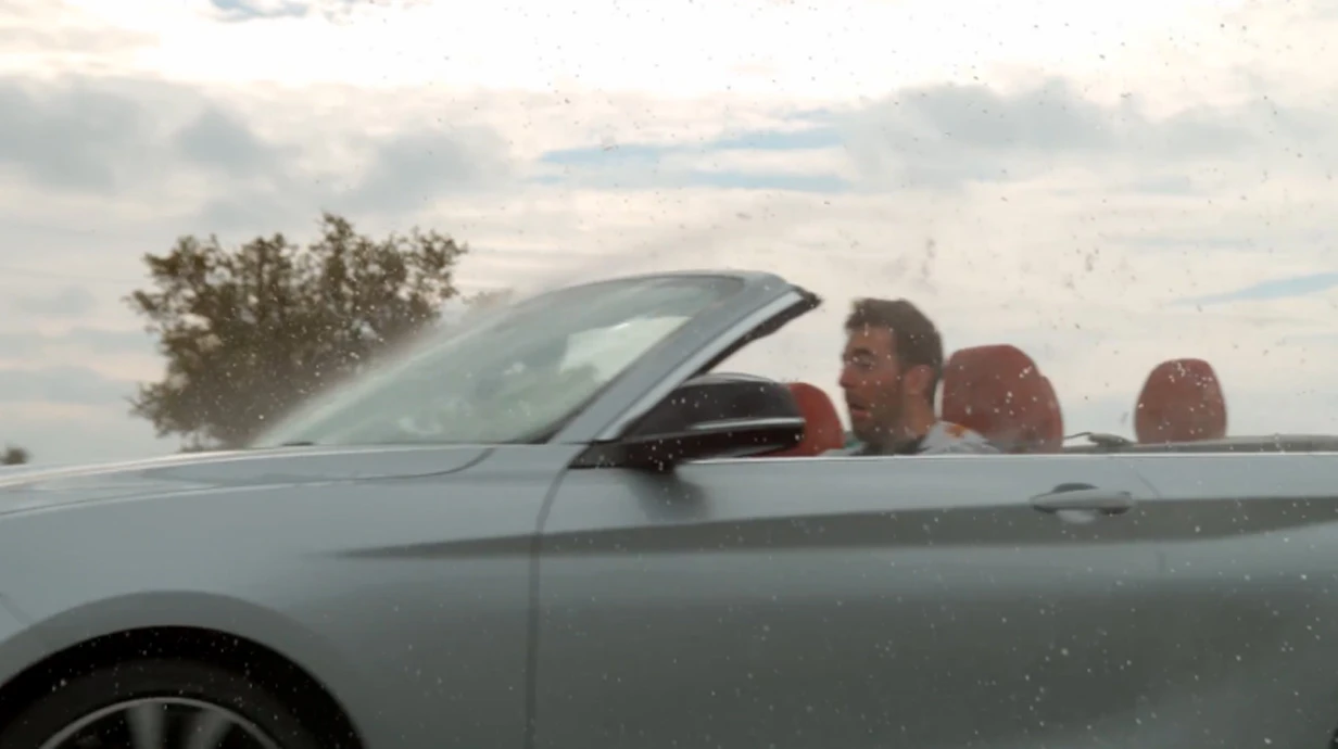 Wird man im Cabrio bei Regen nass?