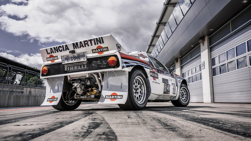 Komprimierte Schönheit: Lancia 037