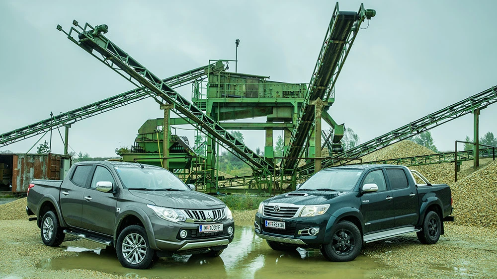 Mitsubishi L200 2015 Toyota Hilux 2015