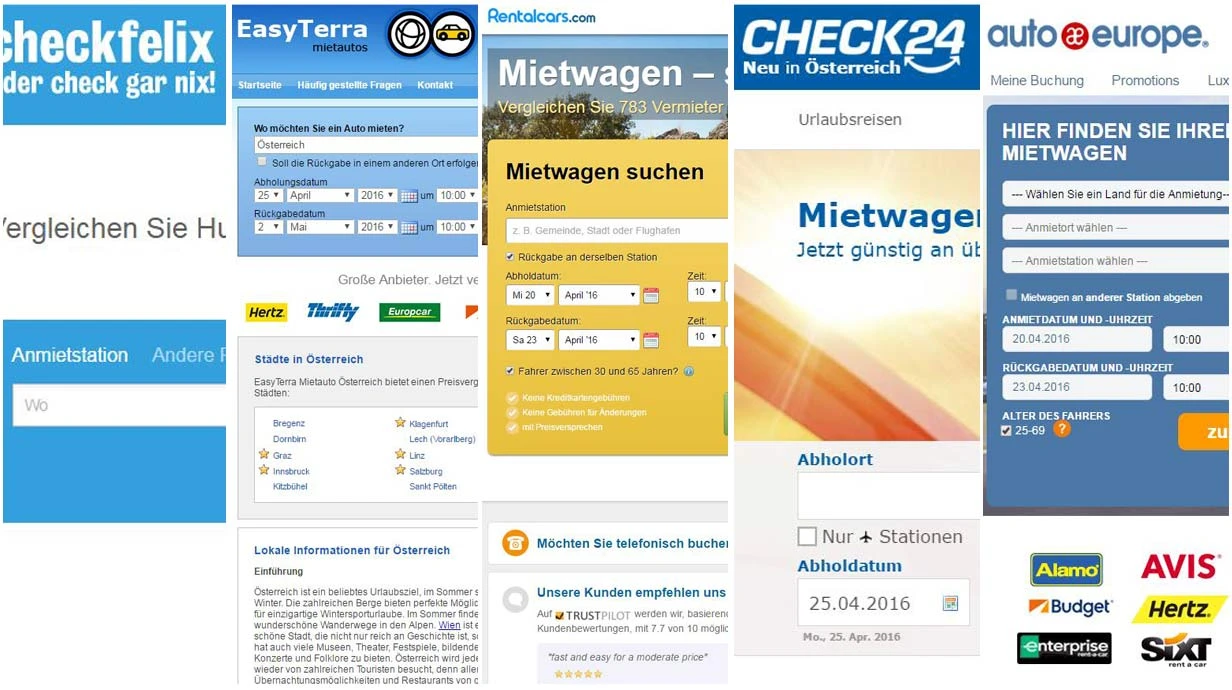 Mietwagen-Preisvergleich: Unterschied bis zu 30%