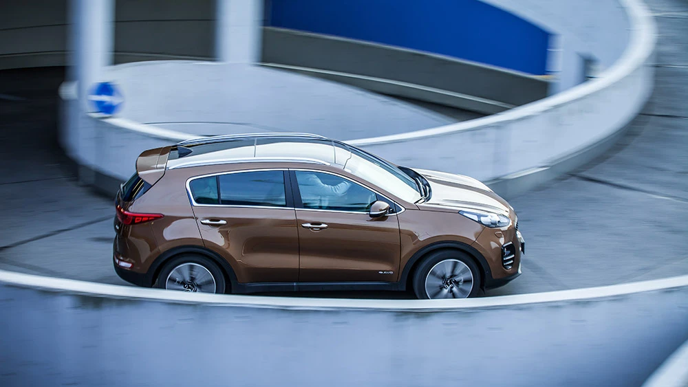 Kia Sportage CRDi 4x4: Bären­bindung