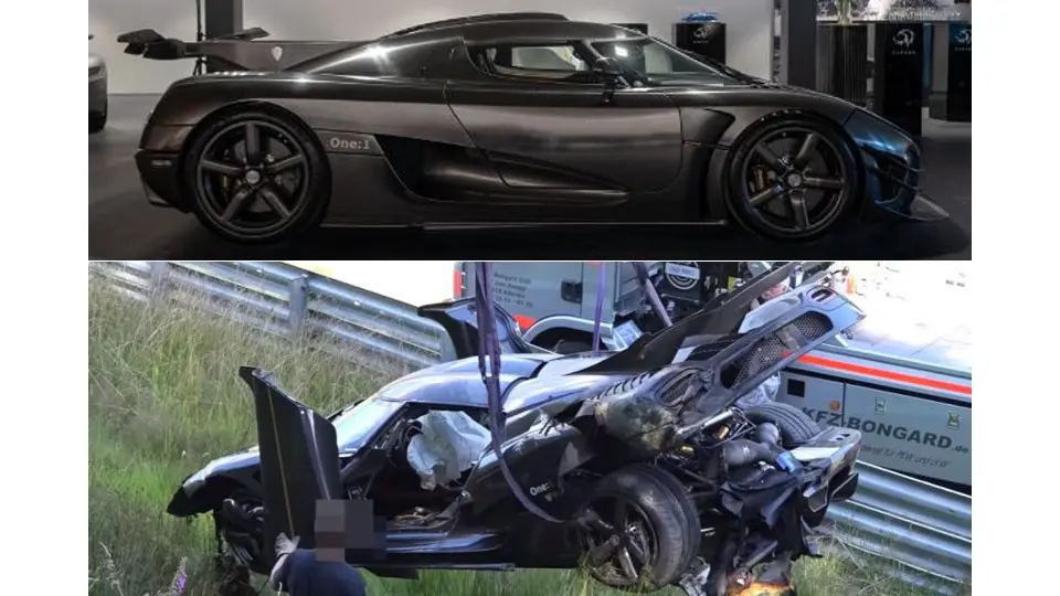 Der am Nürburgring gecrashte Koenigsegg One:1 ist wieder auferstanden