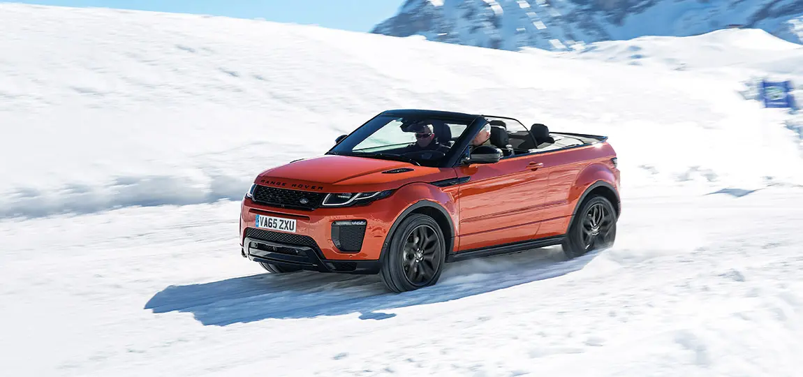 Range Rover Evoque Convertible: Lichte Höhe