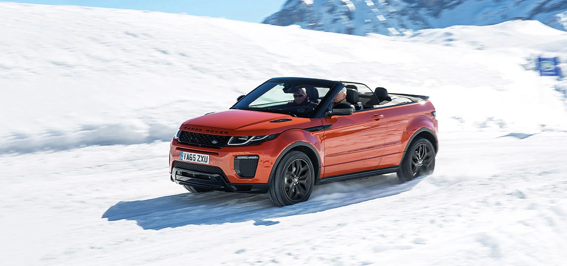 Range Rover Evoque Convertible: Lichte Höhe