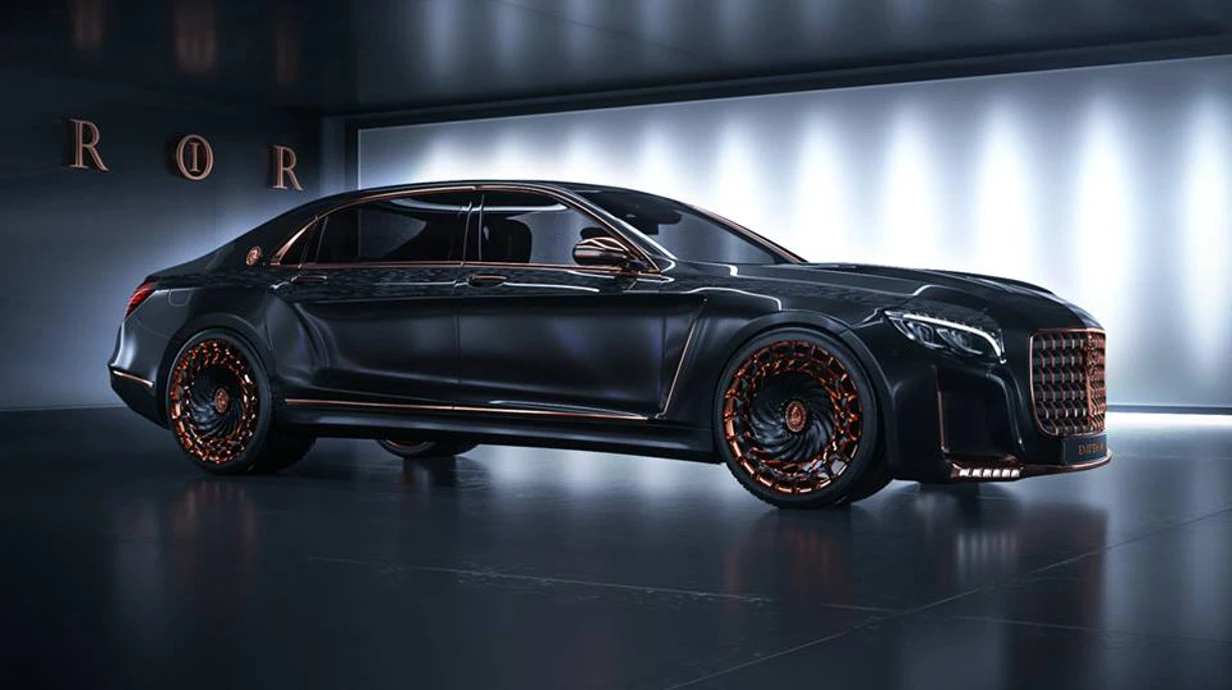 Bling Bling Overload: Der Scaldarsi Emperor war mal ein Mercedes-Maybach S600