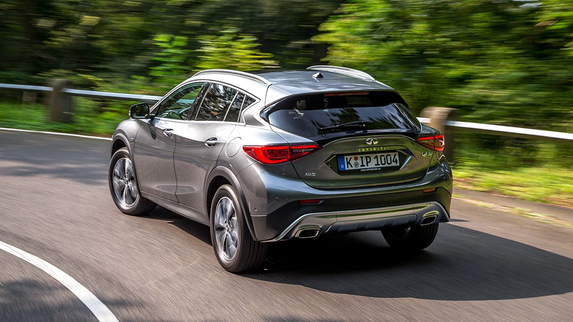 Infiniti QX30: In die Höhe, in die Breite