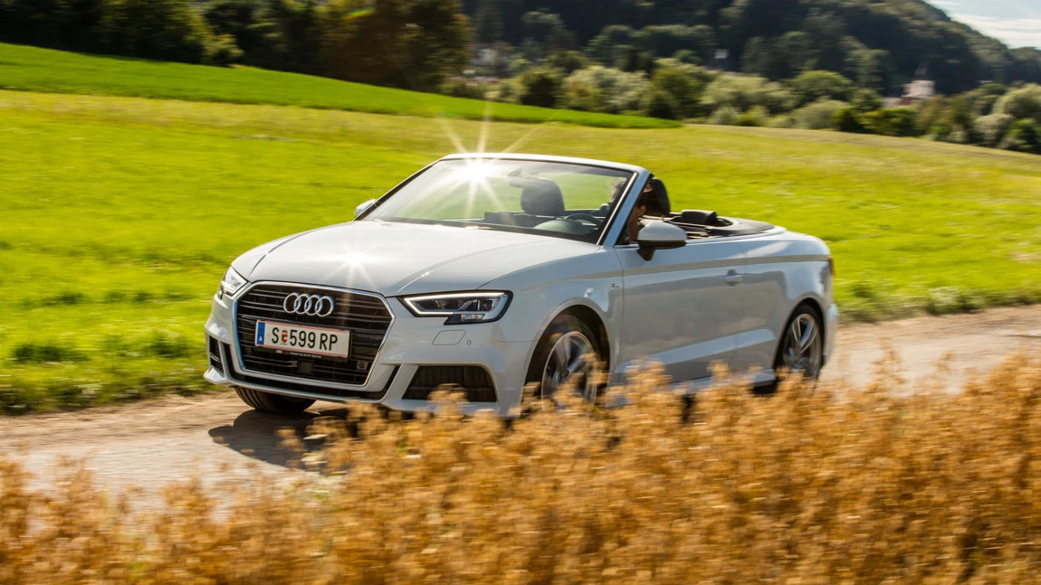 Audi A3 Cabrio 1,4 TFSI COD: Fastenjoghurt