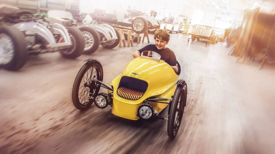 Den Morgan EV3 gibt's jetzt auch in mini