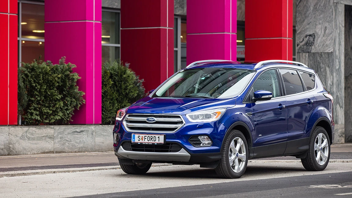 Ford Kuga 2,0 TDCi AT AWD Titanium: Großmaul