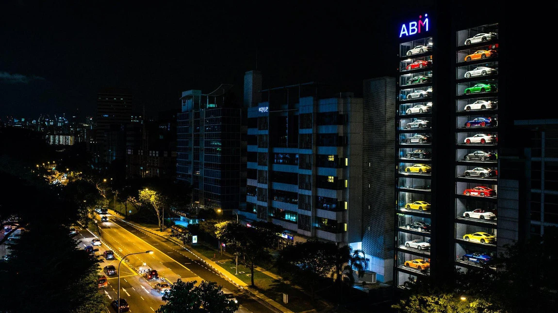 Der Auto-Automat in Singapur
