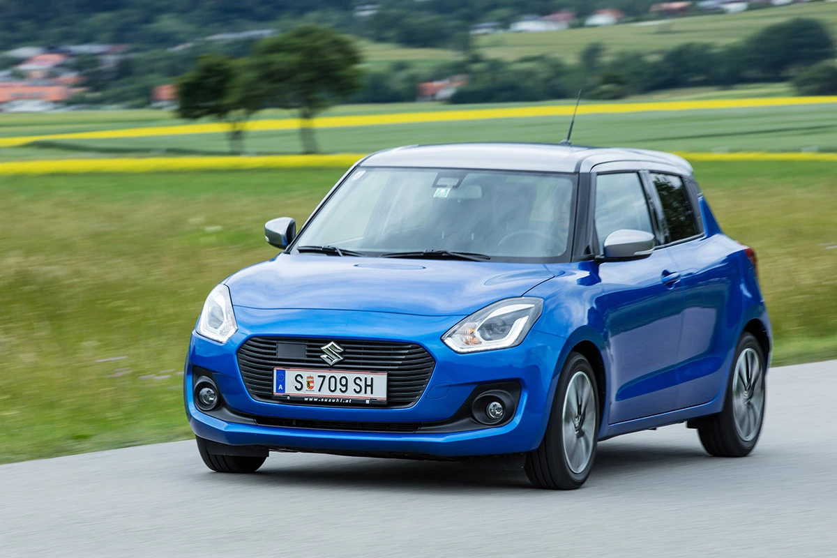 Suzuki Swift Boosterjet SHVS: Pfiff um die Ecke