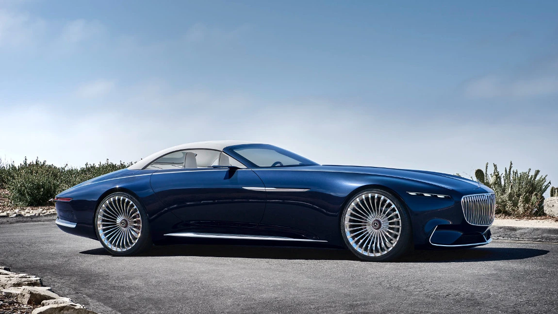 Spektakel auf 5,7 Metern: Vision Mercedes-Maybach 6 Cabriolet